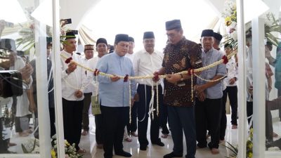 Erick Thohir Resmikan Renovasi Masjid Keluarga Di Kampung Halaman, Gunung Sugih
