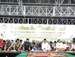 Sambut Tahun Baru Islam 1444 H, Bupati Nanang Ermanto Ikuti Gebyar Bersholawat Desa Pardasuka Lamsel
