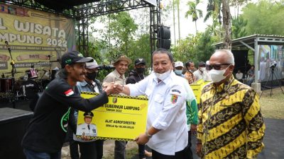 Gubernur Arinal Buka Puncak Festival Wisata Hutan Lampung Tahun 2022
