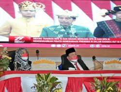 Gubernur Arinal dan Wagub Chusnunia Hadiri Paripurna DPRD dalam Rangka HUT RI dengan Agenda Mendengarkan Pidato Kenegaraan Presiden RI Joko Widodo