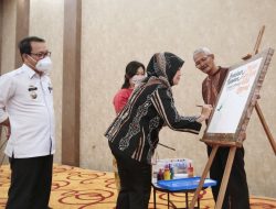 Wagub Chusnunia Buka Pekan Seni Rupa Aidia Lampung di Kota Metro, Usung Tema “Lampung In Harmony”