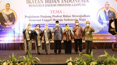 Rakerda VII IBI Lampung 2022, Gubernur Arinal Dorong Bidan Tingkatkan Kompetensi dan Pelayanan ke Masyarakat