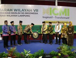 Muswil VII ICMI Lampung, Gubernur Arinal Ajak Cendekiawan Muslim Kembangkan Pedesaan dengan Ekonomi Kerakyatan
