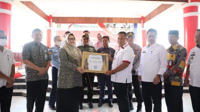Pemerintah Kabupaten Lampung Selatan Terima Penghargaan Universal Health Coverage (UHC) Tahun 2022 Dari BPJS Kesehatan