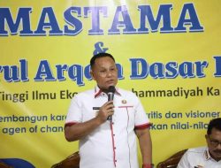 Diskusi Bersama Mahasiswa STIE Muhammadiyah Kalianda, Bupati Nanang Harap Dapat Memacu Semangat Pemuda Guna Menghadapi Inflasi