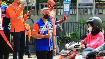 HARHUBNAS, PT KAI Divre IV Tanjungkarang Gandeng Stakeholder Gelar Kampanye Keselamatan di Perlintasan Sebidang