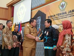 Hadiri Sertijab Kepala BPK Provinsi Lampung, Gubernur Arinal Berharap Kerja Sama Dapat Terus Ditingkatkan dalam Mewujudkan Good Governance