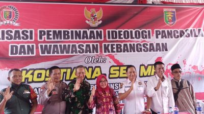 Gaungkan Pancasila, Kostiana Ajak Masyarakat Jaga Kerukunan