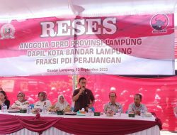 Reses Ar. Suparno Catat Aspirasi Masyarakat untuk Perbaikan Kinerja Lampung
