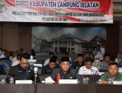 Paripurna DPRD, Bupati Lampung Selatan Sampaikan Rancangan APBD TA 2023