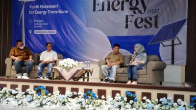 Kementrian ESDM berkolaborasi dengan Himatro Unila dalam Energy Fest 2022