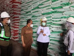 Wagub Chusnunia Melakukan Pengawasan Penyaluran Pupuk di Pelabuhan Peti Kemas Panjang