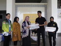 Ketua Perwosi Lampung Bantu Sarana dan Prasarana Atlet Pekan Olahraga Mahasiswa Nasional (POMNas) XVII