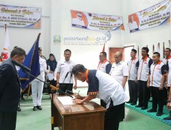 Sekretaris Koni Prov Lampung Asrian Hendi Caya,SE., Kukuhkan Kepengursan Koni Pesisir Barat Masa Bhakti 2022-2026.