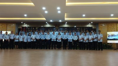 Kepala Kanwil Kemenkumham Lantik 4 Penjabat Kemenkumham Lampung