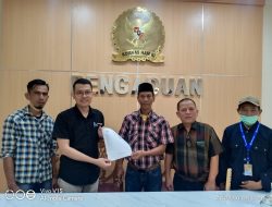 Yayasan Cinta Lampung, Chandra Abbas dan Heri Ch Burmelli Mendatangi KOMNASHAM