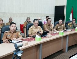 Pemprov Lampung Ikuti Rapat Koordinasi Pengendalian Inflasi Daerah