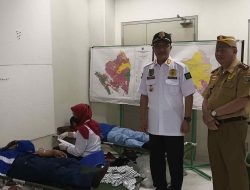 Pencanangan Bulan K3 UPTD Balai K3 Disnaker Provinsi Gelar Baksti Sosial Donor Darah dan Cek Kesehatan Gratis