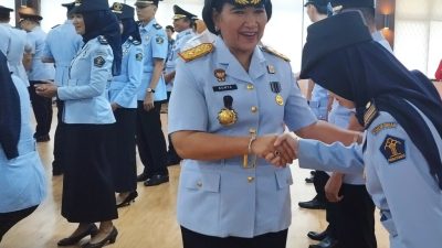 Kemenkumham Lampung Gelar Pelantikan dan Pengambilan Sumpah Jabatan Administrasi, Fungsional, Serah Terima Jabatan dan Penandatanganan Perjanjian Kinerja