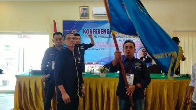Terpilih Aklamasi Supradianto Nahkodai PWI Lamsel