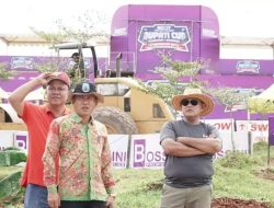 Jelang Event Nanang Tinjau Persiapan Akhir Sirkuit Motorcross Way Khagom