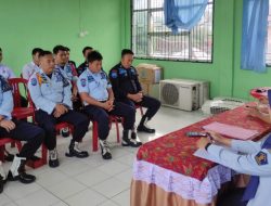 KPR Rutan Kelas llB Krui Jonli Oswan, Beri Penguatan Kepada Regu Pengamanan