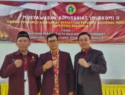 Gelar Muskom Ke – II, Andriansyah Terpilih Menjadi Ketua PPNI DPK Kalianda – Rajabasa