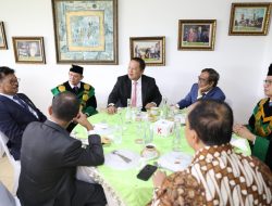 Gubernur Arinal Djunaidi Bersama Menko Polhukam, Mentan dan Kepala BKPM Hadiri Pengukuhan Prof. dr. Taruna Ikrar, M.Biomed, Ph.D, sebagai Guru Besar Farmakologi Fakultas Kedokteran Universitas Malahayati