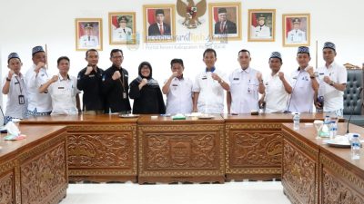 Wakil Bupati Menerima Audensi rombongan Unit Program Belajar Jarak Jauh-Universitas Terbuka (UPBJJ-UT)