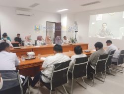 Pemkab Pesisir Barat nengikuti Bimtek Pengisian Aplikasi Pemberlakuan Pembatasan Kegiatan Masyarakat (PPKM) AWARD