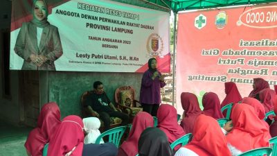 Serap Aspirasi Masyarakat, Lesty Reses di Desa Bumi Sari