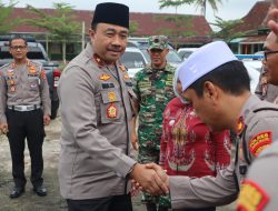 Jumat Curhat, Wakapolda Lampung berkunjung di MA Daarul Ma’arif Natar