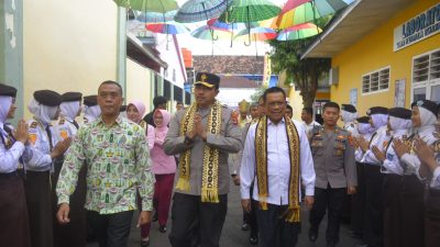 Kunjungi Polres Lampung Utara, Waka Polda Lampung Buka Spectrus Olympics Smabha Trophy
