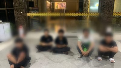 Diduga Akan Tawuran, Tim Walet Presisi Samapta Polresta Bandar Lampung Amankan 5 Remaja