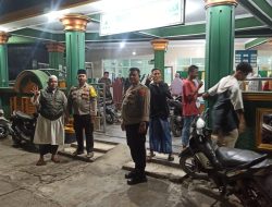 Berikan Keamanan dan Kenyamanan Saat Sholat Tarawih, Polresta Bandar Lampung Amankan Sejumlah Masjid