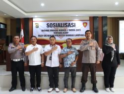 Polresta Bandar Lampung Gelar Sosialisasi Hukum UU No 1 Tahun 2023 Tentang KUHP