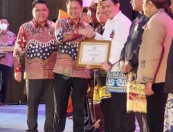 Buapti Pesisir Barat Menerima Penghargaan Bebas Franbusia dari Kementerian Kesehatan