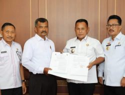 Pemkab Lampung Selatan Teken Kerja Sama dengan Koperasi Pertanian SJSB terkait Pengelolaan Sistem Resi Gudang