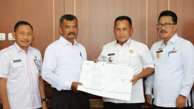 Pemkab Lampung Selatan Teken Kerja Sama dengan Koperasi Pertanian SJSB terkait Pengelolaan Sistem Resi Gudang