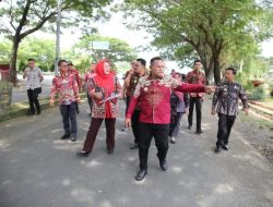 Bupati Nanang Kembali Tinjau Persiapan Lokasi Acara JUMBARA Nasional PMR ke-XI.