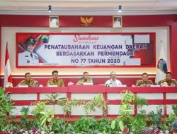 Pemkab Lampung Selatan Gelar Sosialisasi Permendagri Nomor 77 Tahun 2020