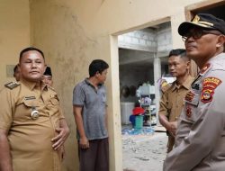 Bupati Lampung Selatan Tinjau Desa Yang Terdampak Puting Beliung di Tanjung Sari