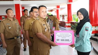 THLS Semringah, Tahun Ini Kembali Terima THR dari Bupati Lampung Selatan