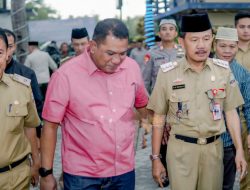 Bupati Pesisir Barat Dr.Drs.H. Agus Istiqlal SH.MH. Menyambut Agenda Kunker Danrem 043 Garuda Hitam Brigrej TNI. Ruslan Efendy S.IP