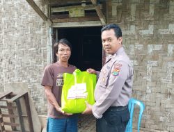 Menggapai Berkah Ramadhan, Sat Samapta Polresta Bandar Lampung Bagikan Sembako