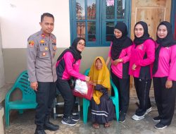 Ramadhan Berbagi, Polsek Kedaton salurkan Bantuan Sembako