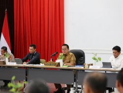 Rakor Persiapan Menjelang Hari Raya Idul Fitri 1444 H, Gubernur Arinal Djunaidi Minta Seluruh Sektor Persiapkan Skenario Antisipatif agar Lebaran Berjalan Tertib, Aman, Lancar dan Terkendali