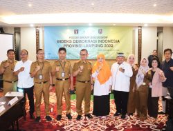 Mewakili Gubernur, Sekdaprov Lampung Buka Forum Group Discussion Indeks Demokrasi Indonesia di Provinsi Lampung