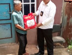 Merajut Kebaikan di Bulan Ramadhan, Sat Reskrim Polresta Bandar lampung Bagikan Paket Sembako