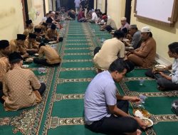 Kecerian Anak-anak Panti Asuhan Buka Bersama Sat Reskrim Polresta Bandar Lampung